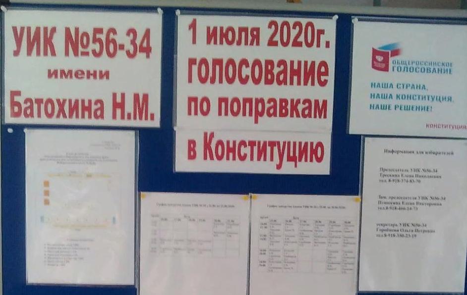 В Усть-Лабинском районе открылись избирательные участки