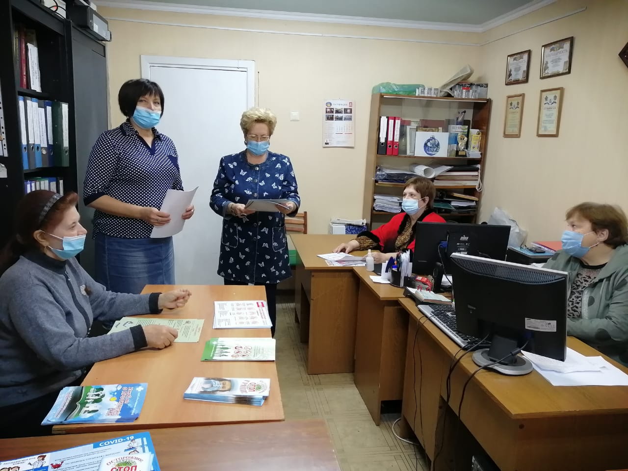 Устьлабинским ветеранам рассказали о здоровье