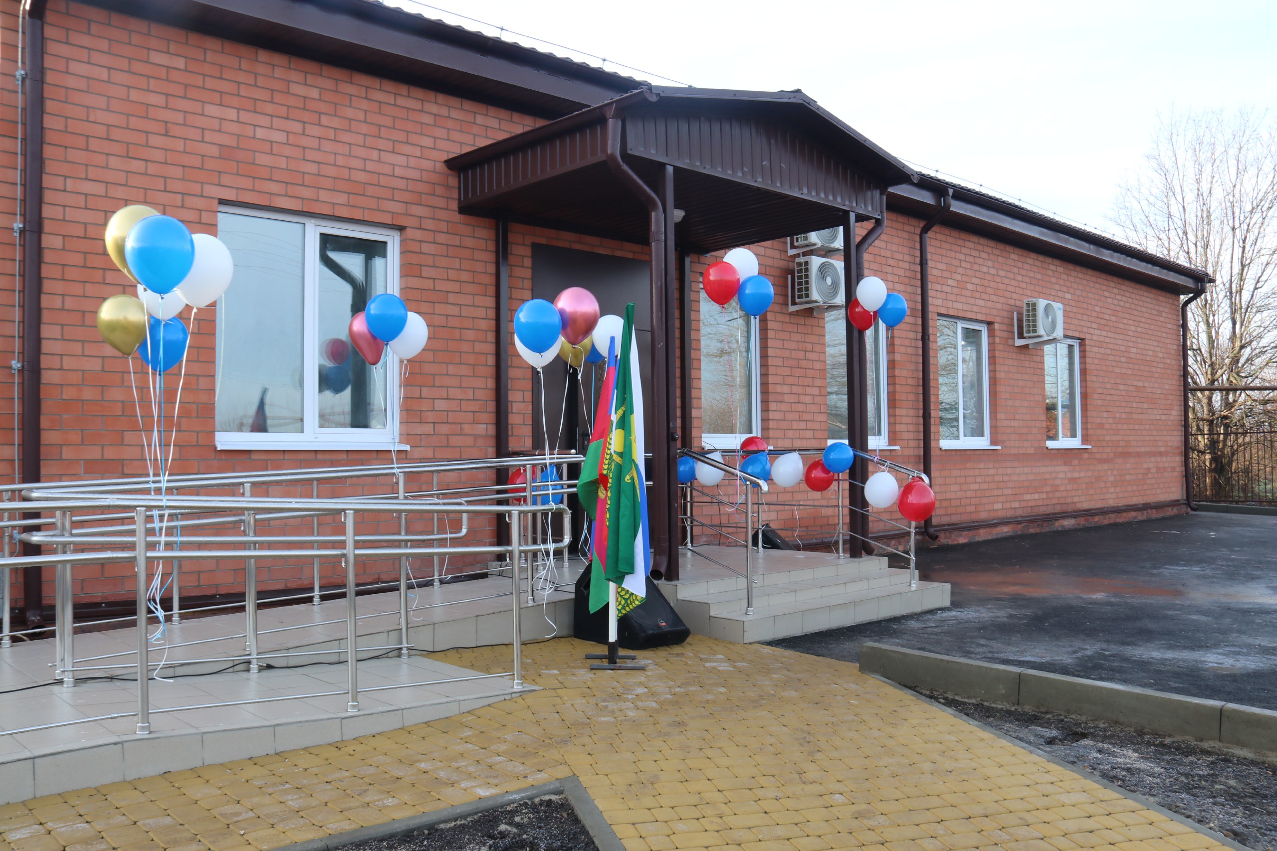 Открытие здания офиса врача общей практики в станице Кирпильской