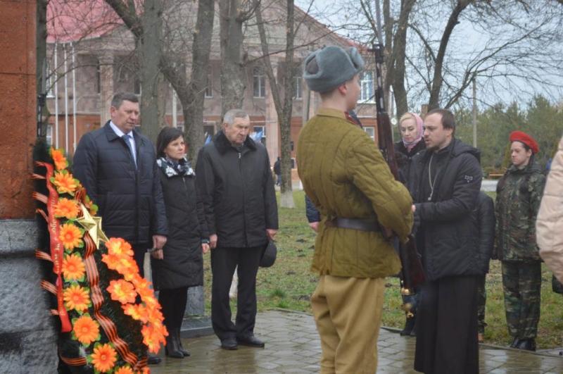 В Усть-Лабинском районе отметили 77-ую годовщину освобождения от фашистских захватчиков