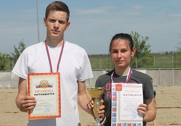 В Усть-Лабинском районе прошёл чемпионат по пляжному волейболу