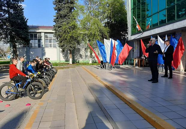 Усть-лабниский велопробег провели в честь Великой Победы