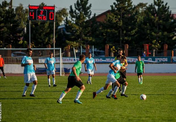 Победа сборной Усть-Лабинска по футболу