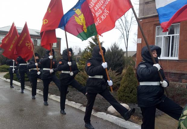 В Усть-Лабинском районе отметили 77-ую годовщину освобождения от фашистских захватчиков