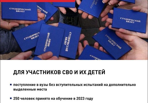 В Краснодарском крае по поручению губернатора действует свыше 30 мер поддержки участников спецоперации и их семей