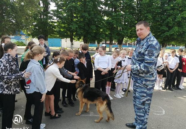 Ричи и Тара снова побывали в гостях у школьников Усть-Лабинска