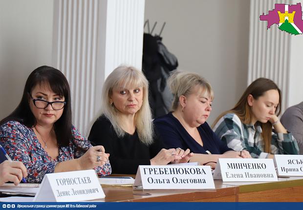Глава Усть-Лабинского района вместе с председателем районного Совета депутатов Борисом Поликиным провели планерное совещание с заместителями, начальниками отделов руководителями учреждений