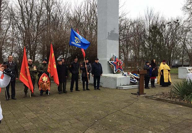 В Усть-Лабинском районе отметили 77-ую годовщину освобождения от фашистских захватчиков