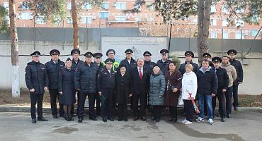 В Усть-Лабинске почтили память сотрудников, погибших при выполнении служебных обязанностей