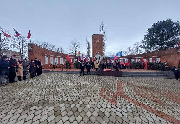 В Усть-Лабинском районе прошли памятные мероприятия