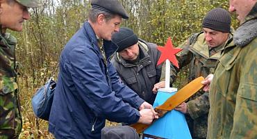 Устьлабинского лётчика увековечили на земле Беларуси