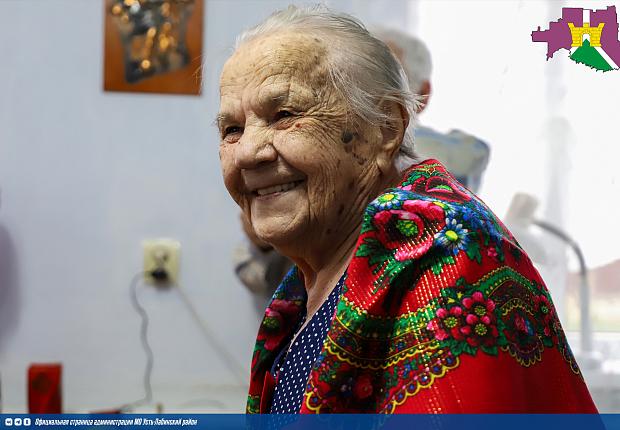 Сегодня свой 100-летний юбилей празднует жительница станицы Некрасовской