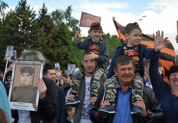 Усть-Лабинцы принимают участие в "Бессмертном полку" он-лайн