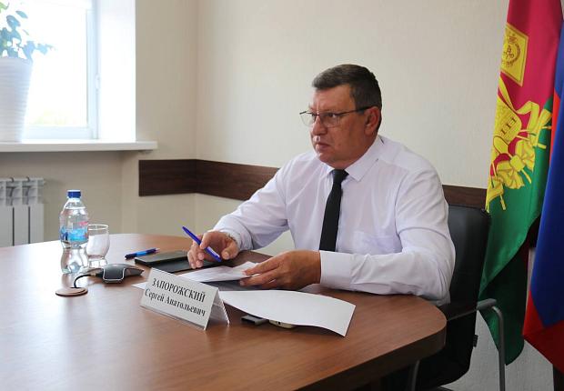 Глава Усть-Лабинского района 22 июля принял участие в краевом совещании
