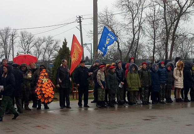 В Усть-Лабинском районе отметили 77-ую годовщину освобождения от фашистских захватчиков