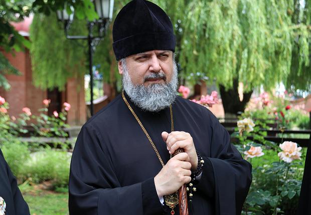 Сергей Запорожский приветствовал на Усть-Лабинской земле Епископа Германа 
