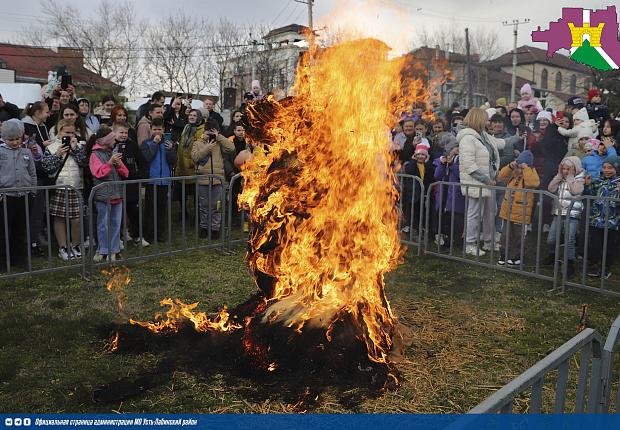 Прошла неделя масленицы в Усть-Лабинском районе