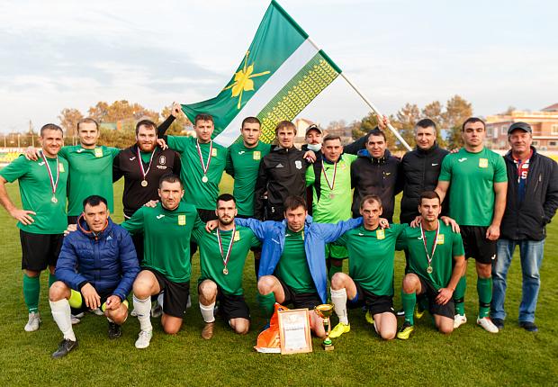 В Усть-Лабинском районе завершился чемпионат по футболу