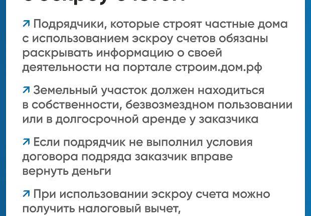 Что такое ЭКСРОУ счет в ИЖС