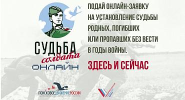 Проект «Судьба солдата онлайн» появился в Краснодарском крае